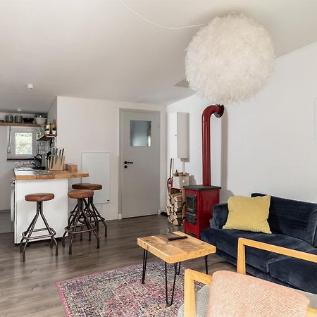 Gemutliches Tinyhouse Bungalow Mit Kamin & Sauna Am See Иоахимсталь Экстерьер фото
